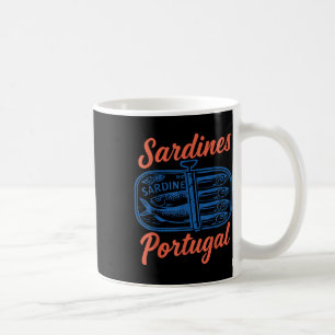 Sardines Tinned Fish Retro Graphic For Men Women  Coffee Mug