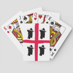 Sardinia, 4 volte playing cards