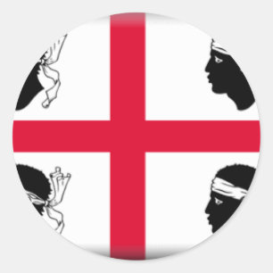 Sardinia-Italy Classic Round Sticker