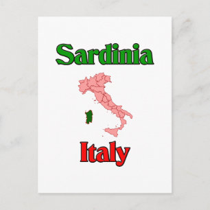 Sardinia Italy Postcard