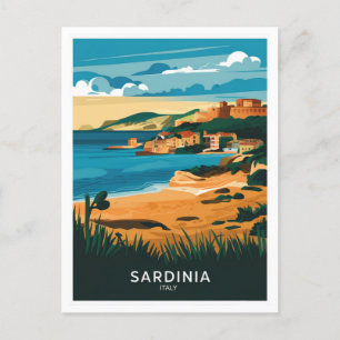 Sardinia Italy Postcard