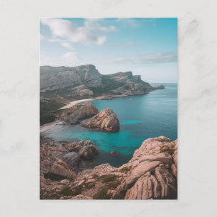 Sardinia Italy Travel Postcard