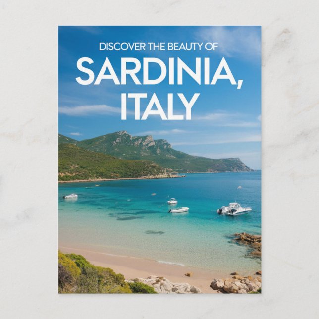 Sardinia  Italy Travel  Postcard (Front)