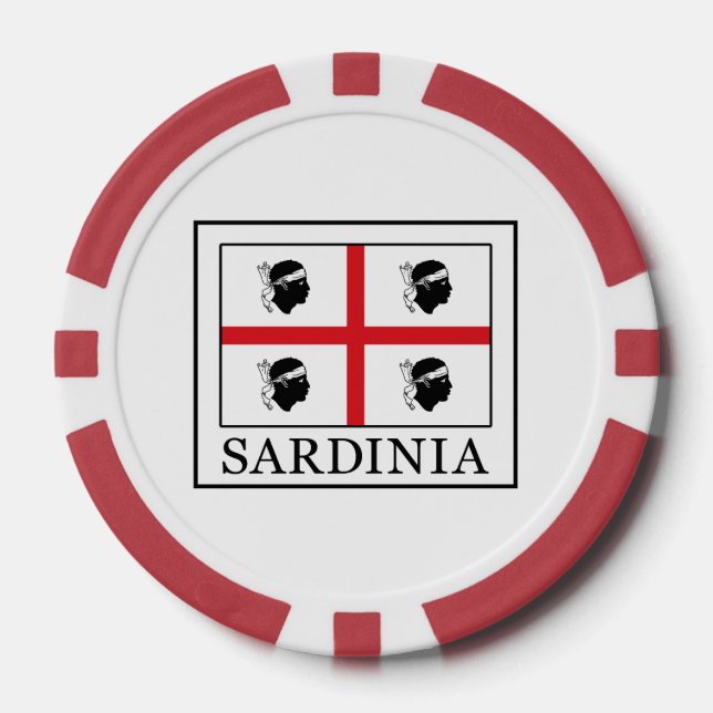 Sardinia Poker Chips (Front)