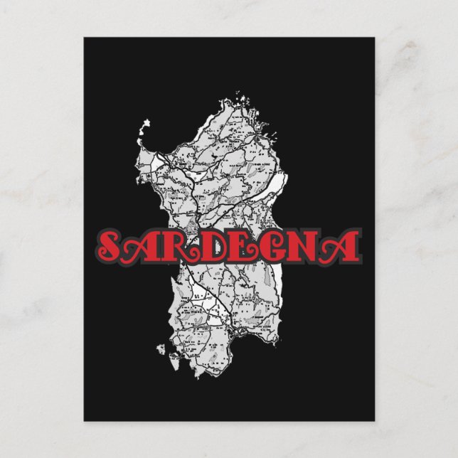 Sardinia Postcard (Front)