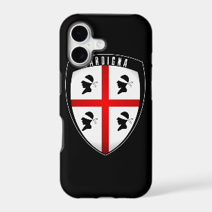 Sardinia, Shield Crest - iPhone (black)