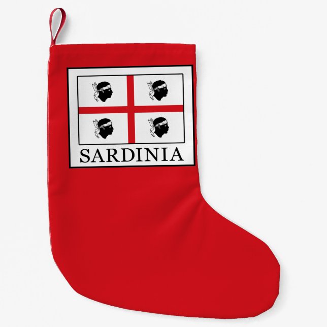 Sardinia Small Christmas Stocking (Front)