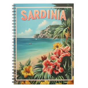 Sardinia vintage notebook