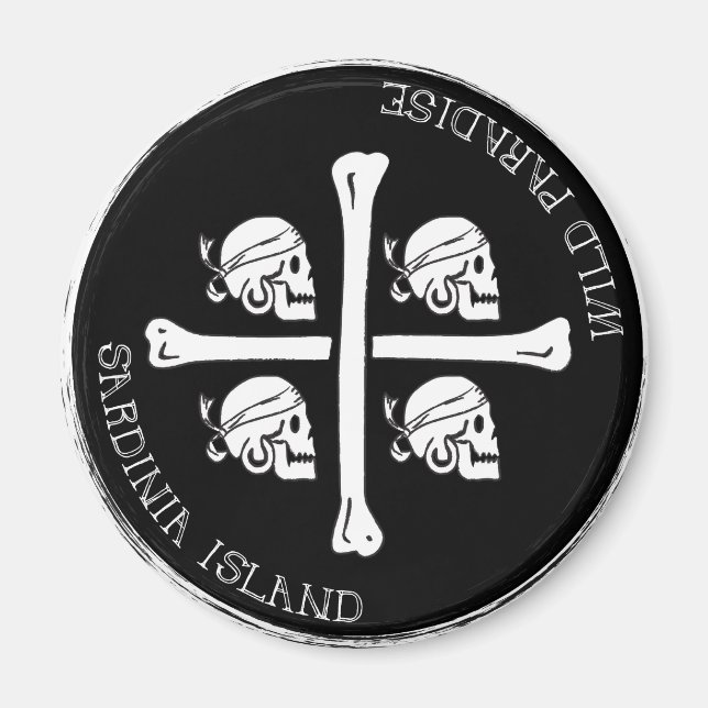 Sardinia, Wild Paradise - Magnet (Front)