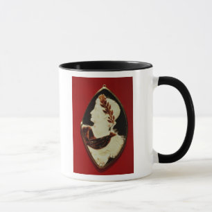 Sardonyx Cameo bearing the profile of Tiberius Mug