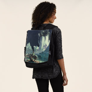 Sargasso Sea Grim Reaper & Sinking of Titanic Backpack