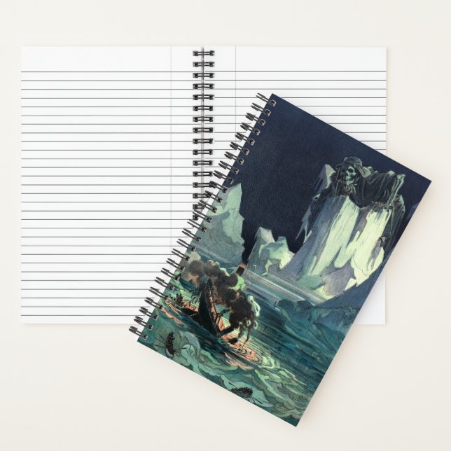 Sargasso Sea Grim Reaper & Sinking of Titanic Notebook (Inside)