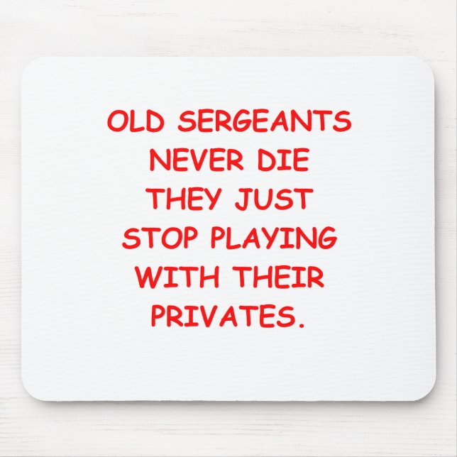 SARGE.png Mouse Pad (Front)