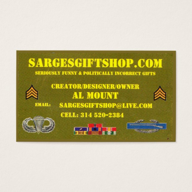 SARGESGIFTSHOP.COM (Front)
