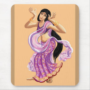 Sari Dancer Mouse Pad
