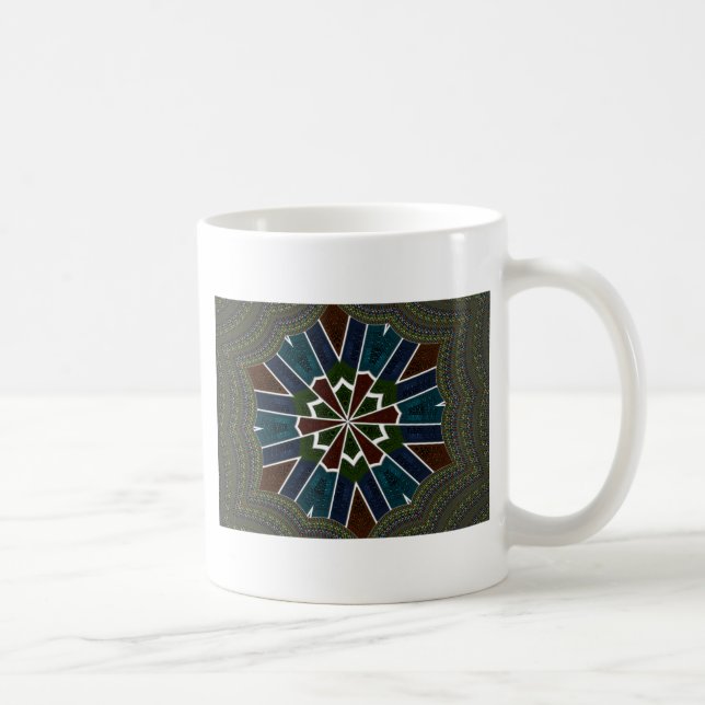 Sari Inspired Design with Intricate Details Coffee Mug (Right)