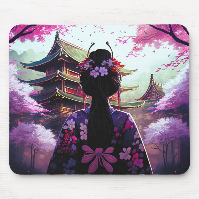 Sari Kirschblüten - Mousepad (Front)