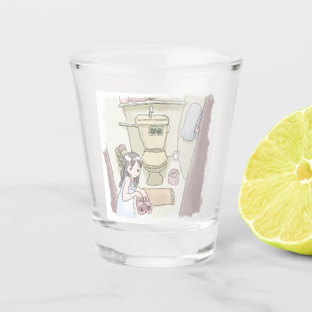 Sarissima Shot Glass (Front)