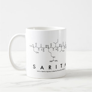 Sarita peptide name mug