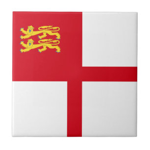 Sark Flag Ceramic Tile