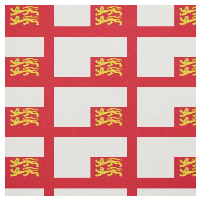Sark Flag Fabric (Swatch)