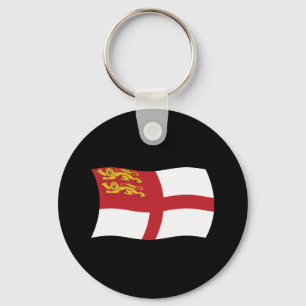 Sark Flag Keychain