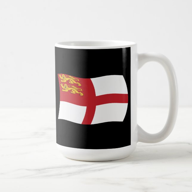 Sark Flag Mug (Right)