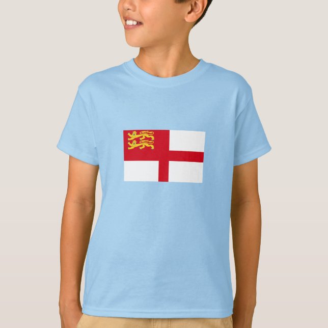 Sark Flag T-Shirt (Front)