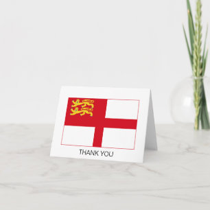 Sark Flag Thank You Card