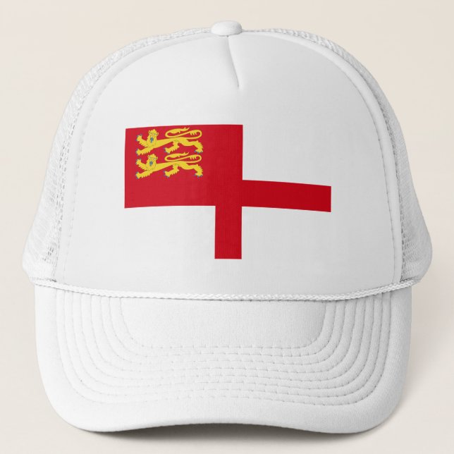 Sark Flag Trucker Hat (Front)