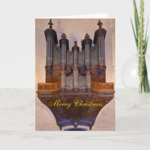 Sarlat organ holiday card