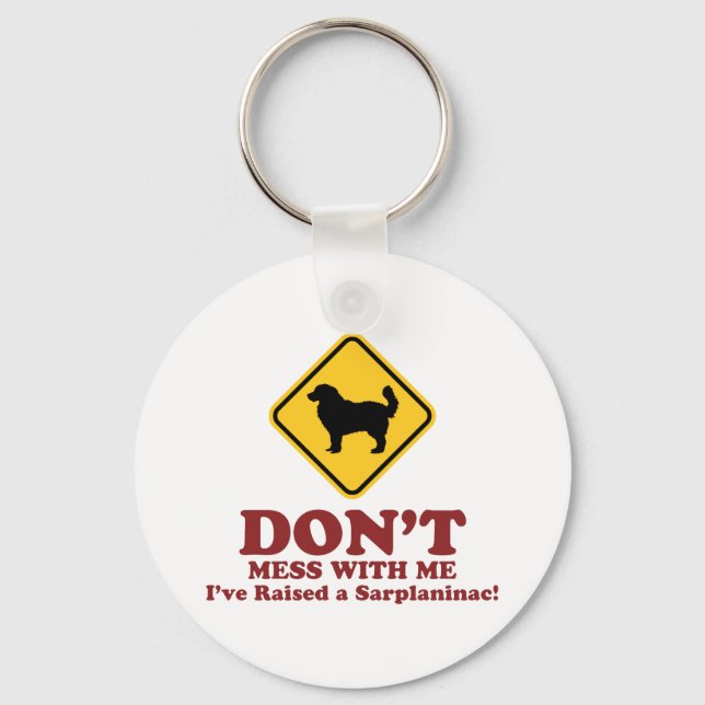 Sarplaninac Key Ring (Front)