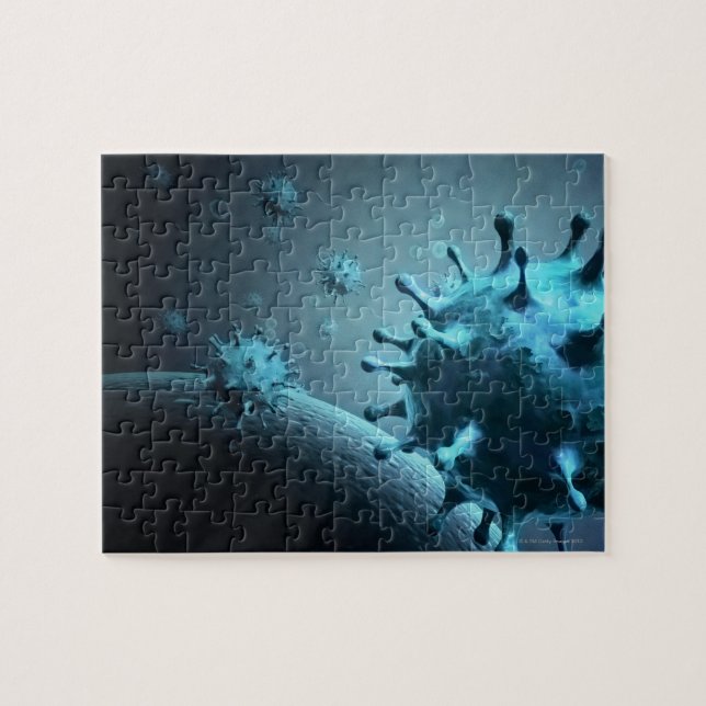 SARS Coronavirus Jigsaw Puzzle (Horizontal)