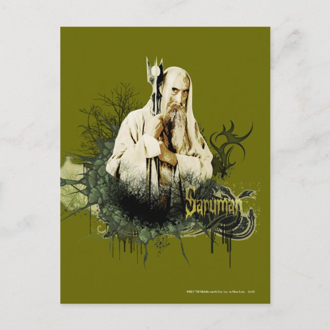 SARUMAN™ Vector Collage Postcard (Front)