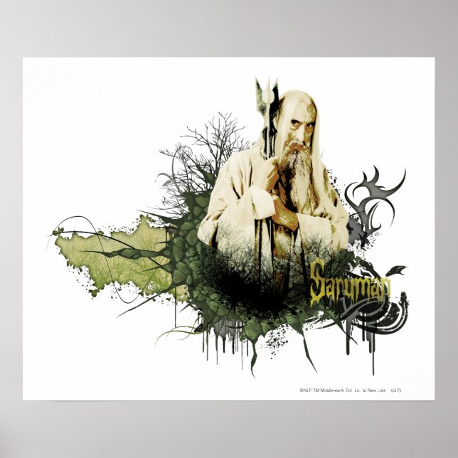 SARUMAN™ Vector Collage Poster (Front)