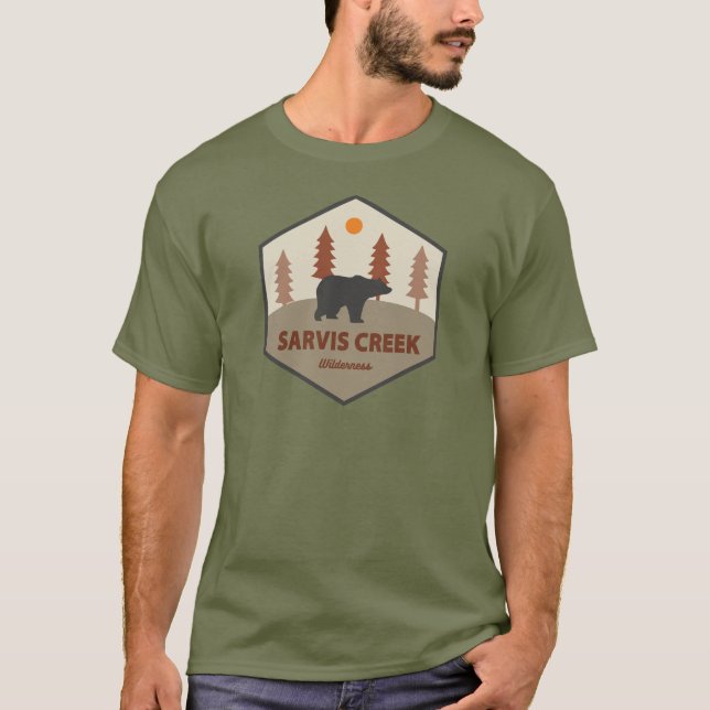 Sarvis Creek Wilderness Colorado Bear T-Shirt (Front)