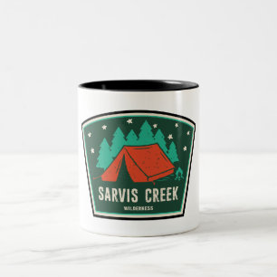 Sarvis Creek Wilderness Colorado Camping Two-Tone Coffee Mug