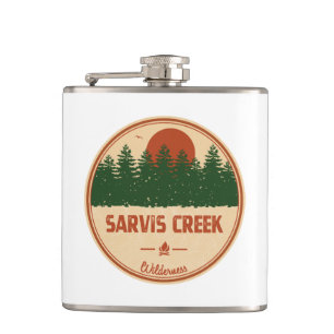 Sarvis Creek Wilderness Colorado Hip Flask