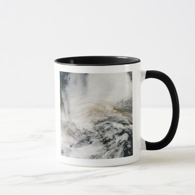 Sarychev Peak blowing across the Sea of Okhotsk Mug (Right)
