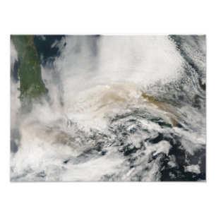 Sarychev Peak blowing across the Sea of Okhotsk Photo Print