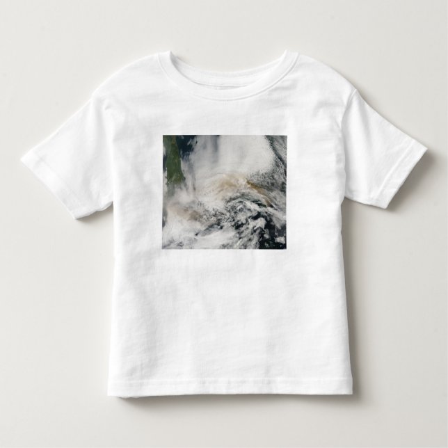 Sarychev Peak blowing across the Sea of Okhotsk Toddler T-Shirt (Front)