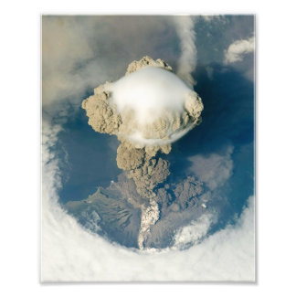 Sarychev Volcano, Kuril Islands, Russia Photo Print