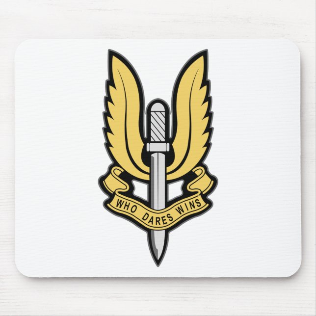 SAS Insignia Mouse Pad (Front)