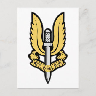 SAS Insignia Postcard