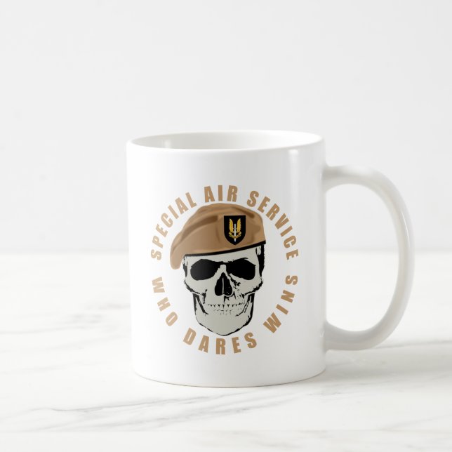 SAS Skull Coffee Mug (Right)