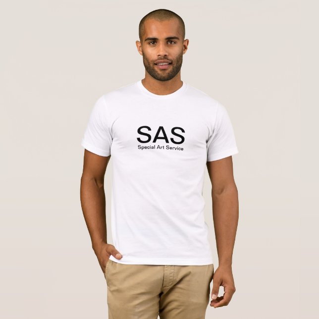SAS t-shirt (Front Full)