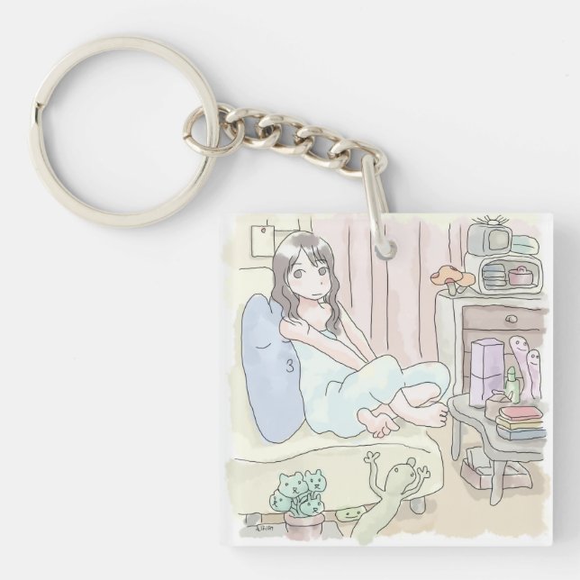 Sasagoya Key Ring (Front)