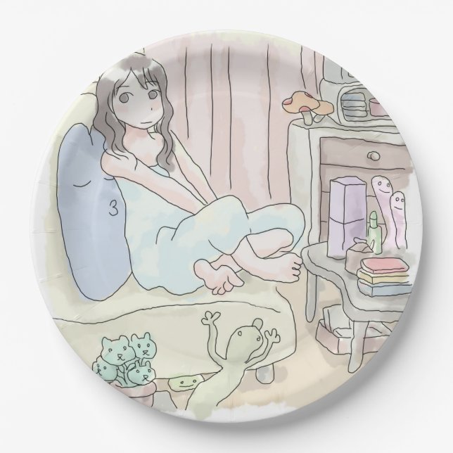 Sasagoya Paper Plate (Front)