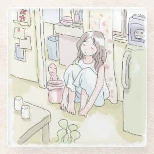 Sasami Glass Coaster