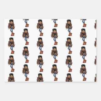 Sasha Bratz x Dolls Kill Outfit Wrapping Paper